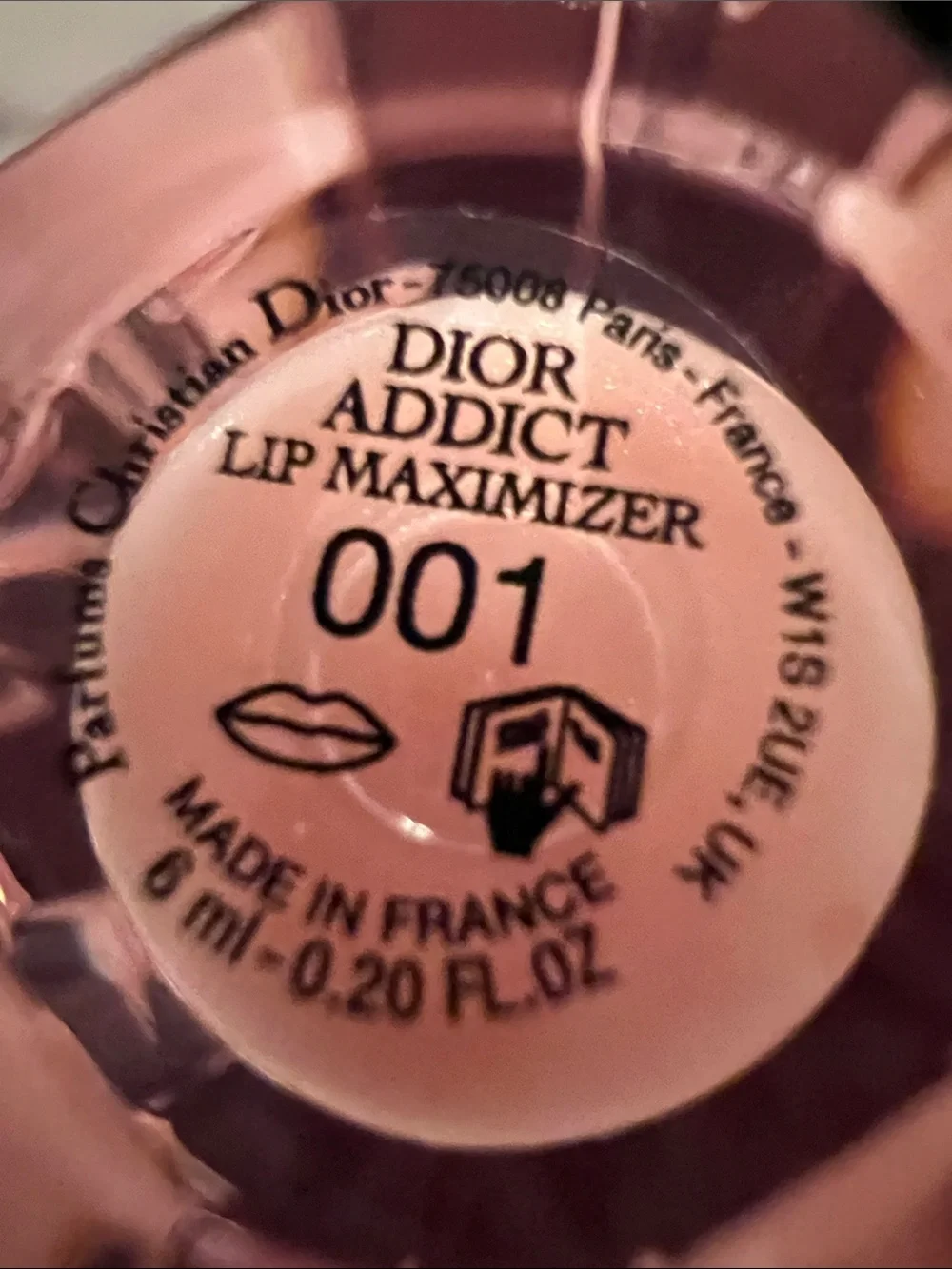 🆕Dior💐bundle gift set addict Lip Maximizer ,  drawstring pouch+Dior cleanser 5mL